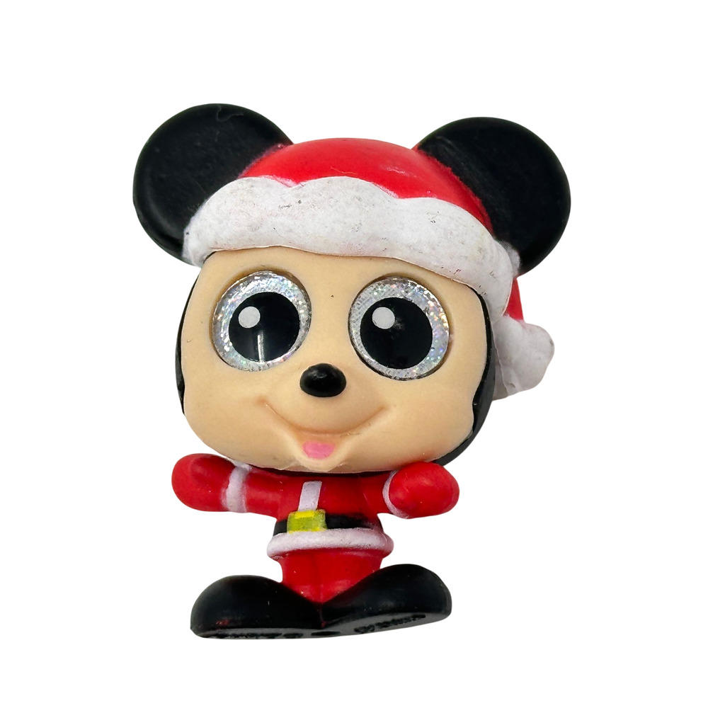 Disney Doorables Santa Mickey Mouse Christmas Exclusive Holiday 1in Collectible